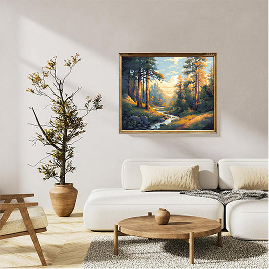 Abstract Autumn Valley 01