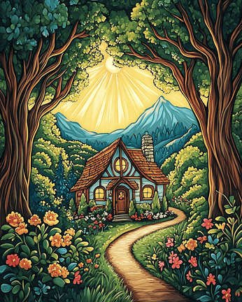 Forest hut 01