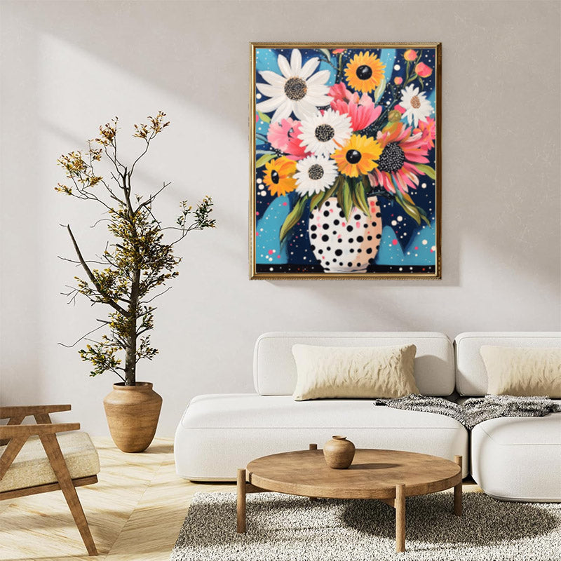 Bold colors flowers 02