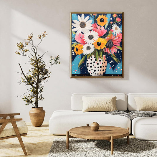 Bold colors flowers 02