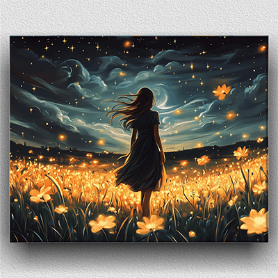 Whimsical Fields Girl 05