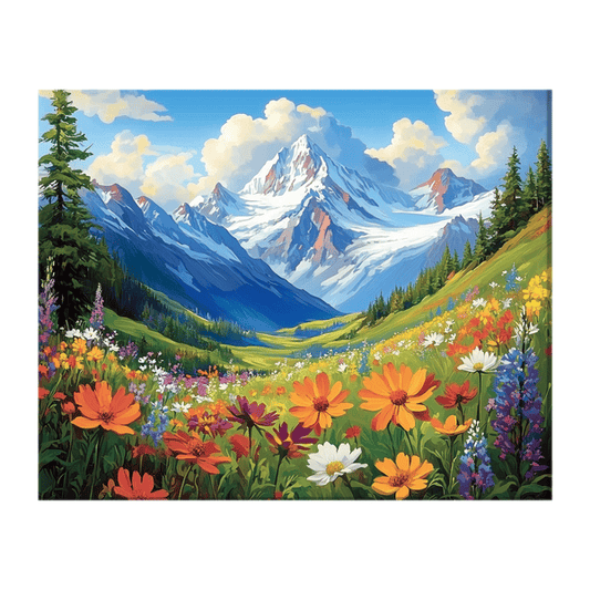 Snowy mountain