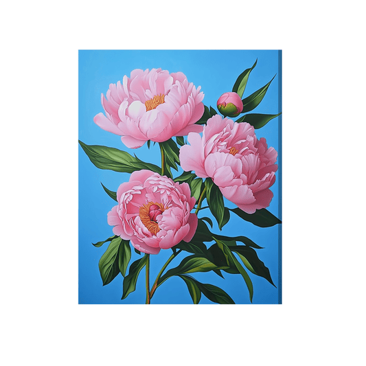 Pink peonies