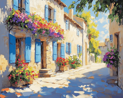 French Village Street 01