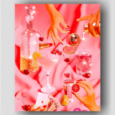 Pink Series 3 - Poker