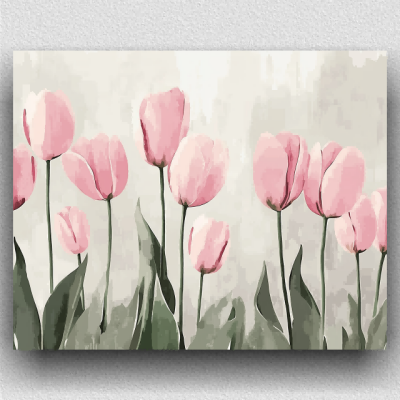 Pink tulips 01