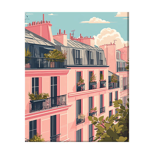 Pink Series 1 - building