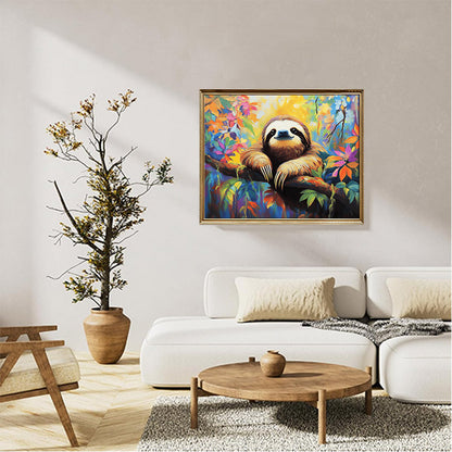 Sloth On The Tree 01