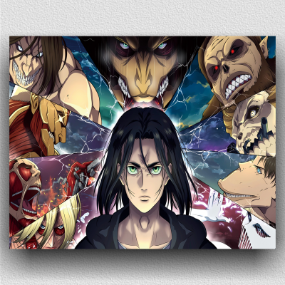 Paint by Numbers Anime AOT02