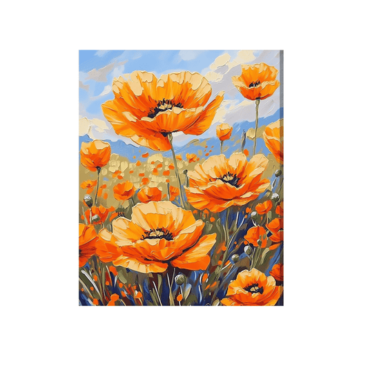 Beautiful orange flowers 02