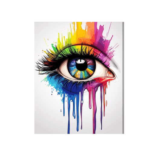 Rainbow eye 01