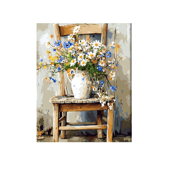 Vase on the chair 01