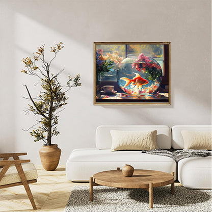 Glass Aquarium Fish 01
