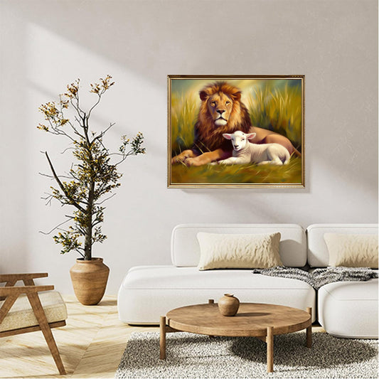 Lion and lamb