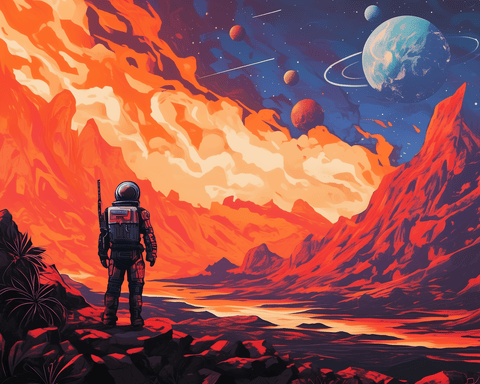 Cosmic Astronaut 01