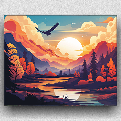 Mountain Sunset 01