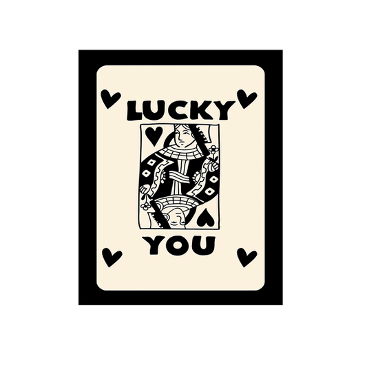 Black and white 02 Lucky You