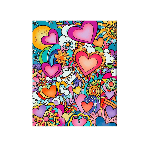 Psychedelic hearts
