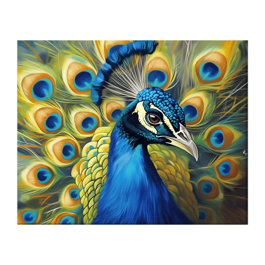 Intricate peacock