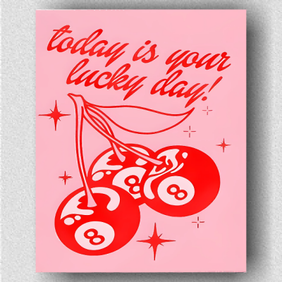 Today is your lucky day