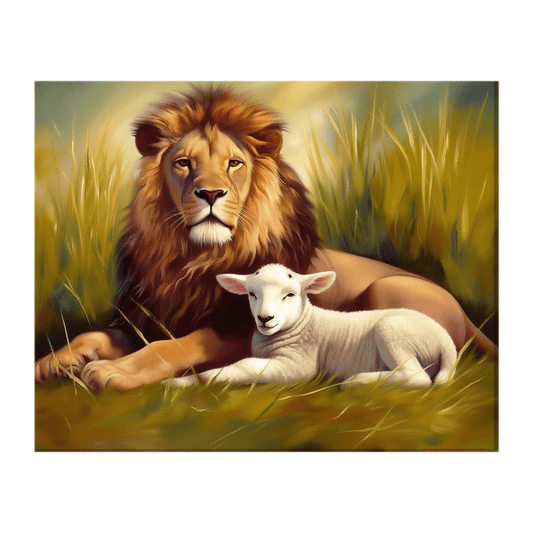 Lion and lamb