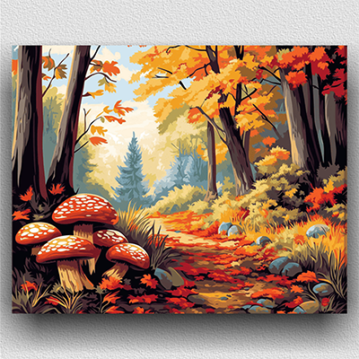Forest Mushrooms 01