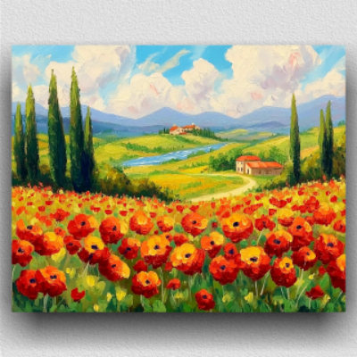 Field of poppies