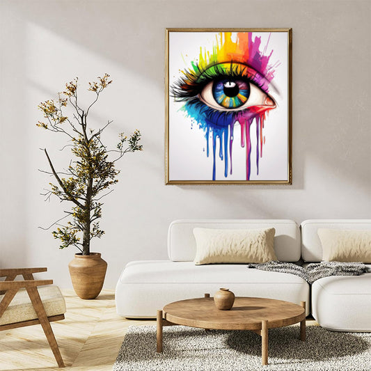 Rainbow eye 01