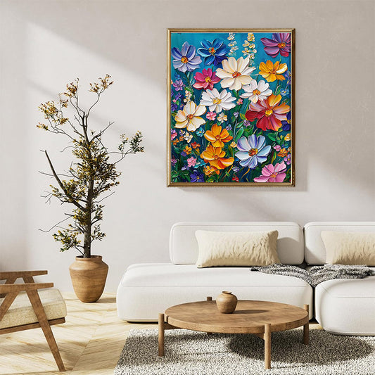 Vibrant Colorful Flowers 01
