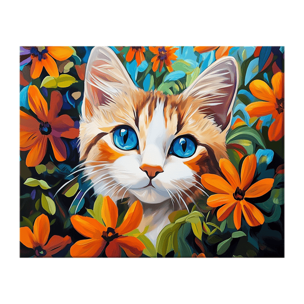 Blue Eyes Cute Cat 01