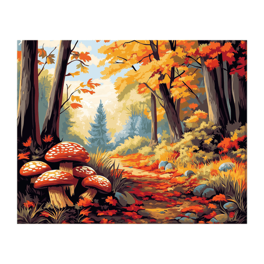 Forest Mushrooms 01