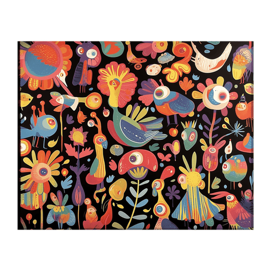 Psychedelic Pattern Animals 01