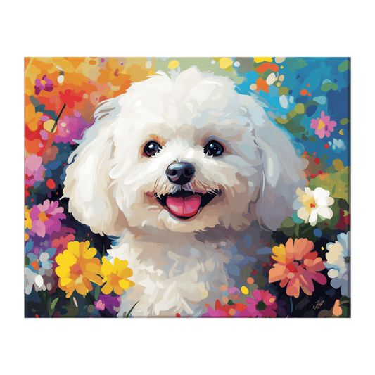 Cute White Dog 01