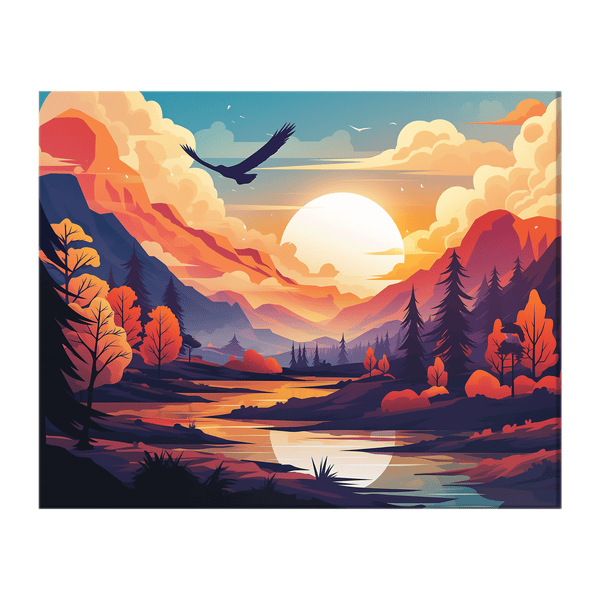 Mountain Sunset 01