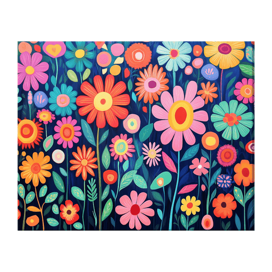 Whimsical Garden Flowers 01