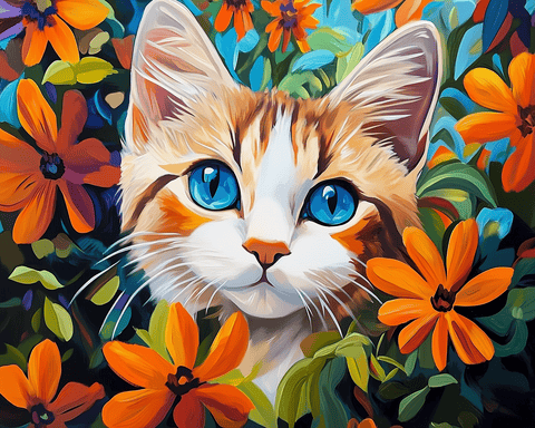 Blue Eyes Cute Cat 01