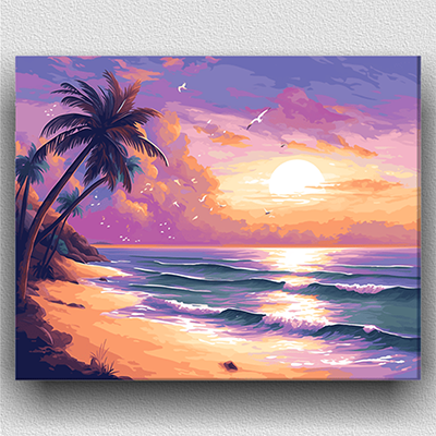 Beach Sunset 01