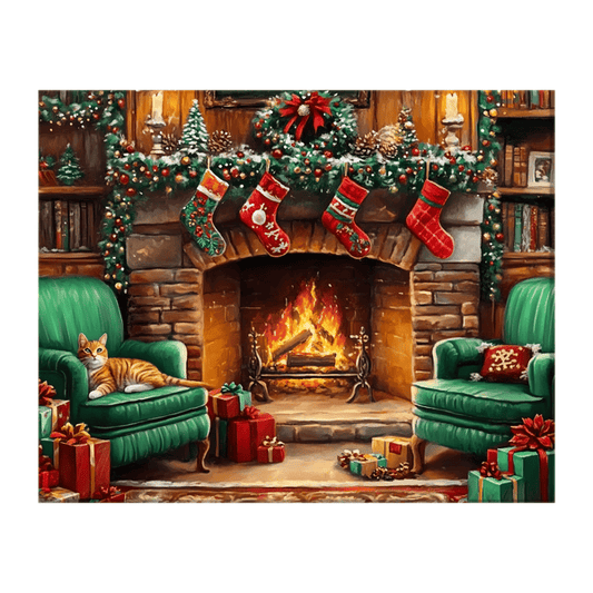 Christmas living room