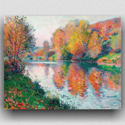 River in the autumn