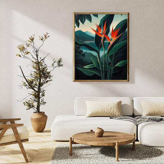 Bird of paradise flower