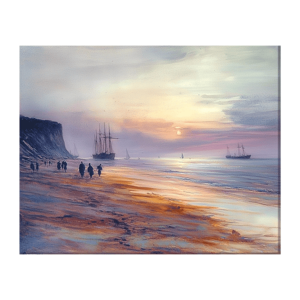 Painting of the beach