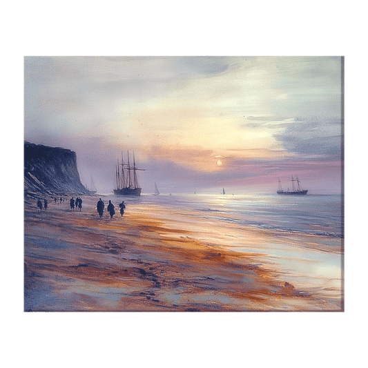 Painting of the beach