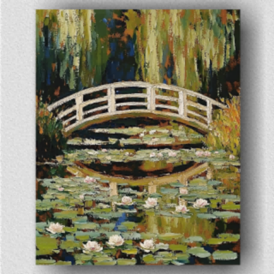Water lily pond