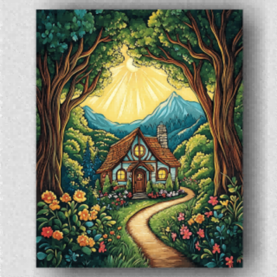 Forest hut 01