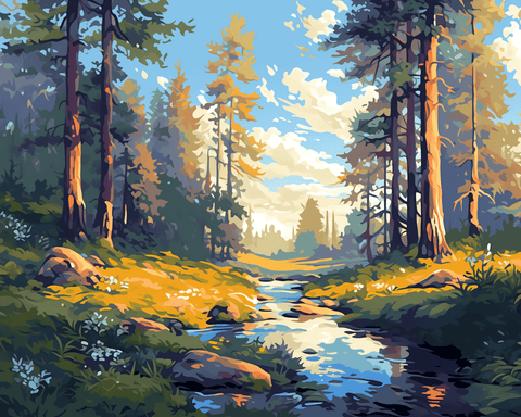 Forest Sunlight 01
