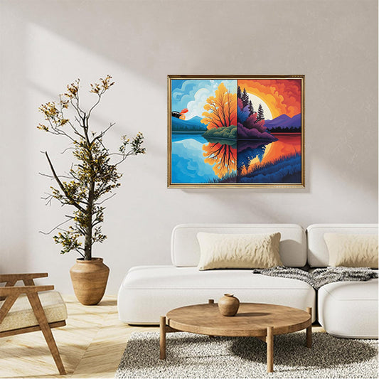Two Contrasting Elements