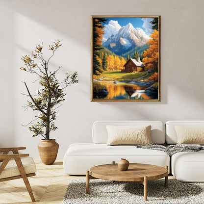 Cabin in the mountains 01