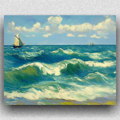 Waves Sea