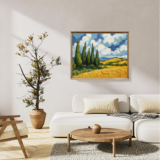 Wheat fields