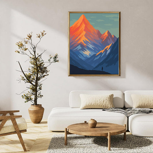 a majestic mountain
